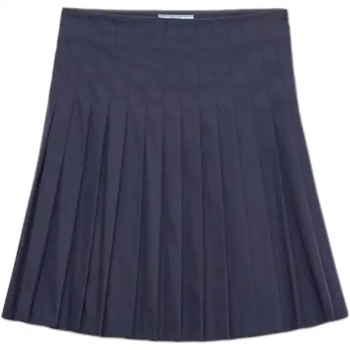 Prada pleated mini skirt