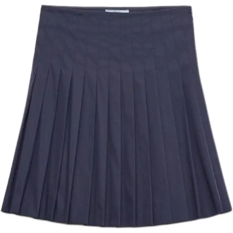Prada pleated mini skirt