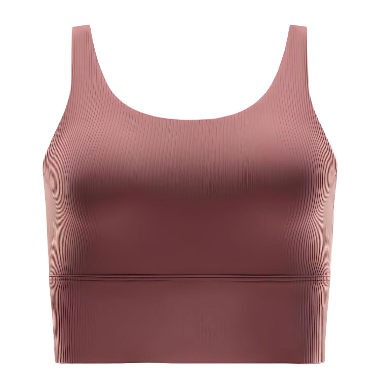 Nike Zenvy Rib Women's Light Support Padded Longline Sports Bra