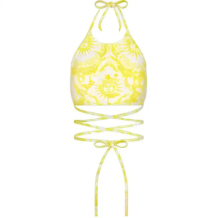 DIOR Bikinis Women's Yellow Moderate