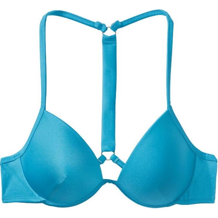 Victoria's Secret Two Piece Swimsuit Women's Blue Diamond