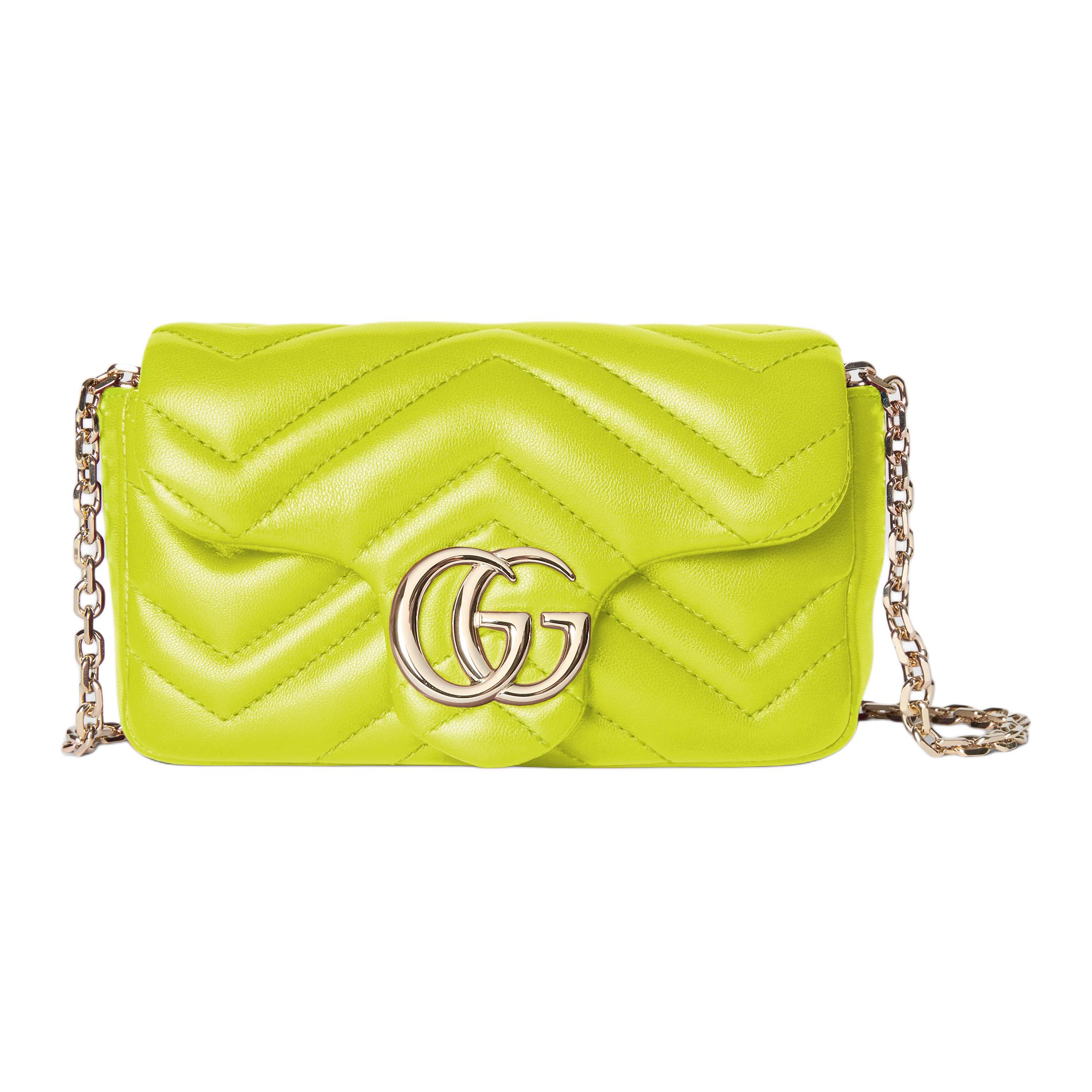 Женская сумка Gucci GG Marmont (зеленая)