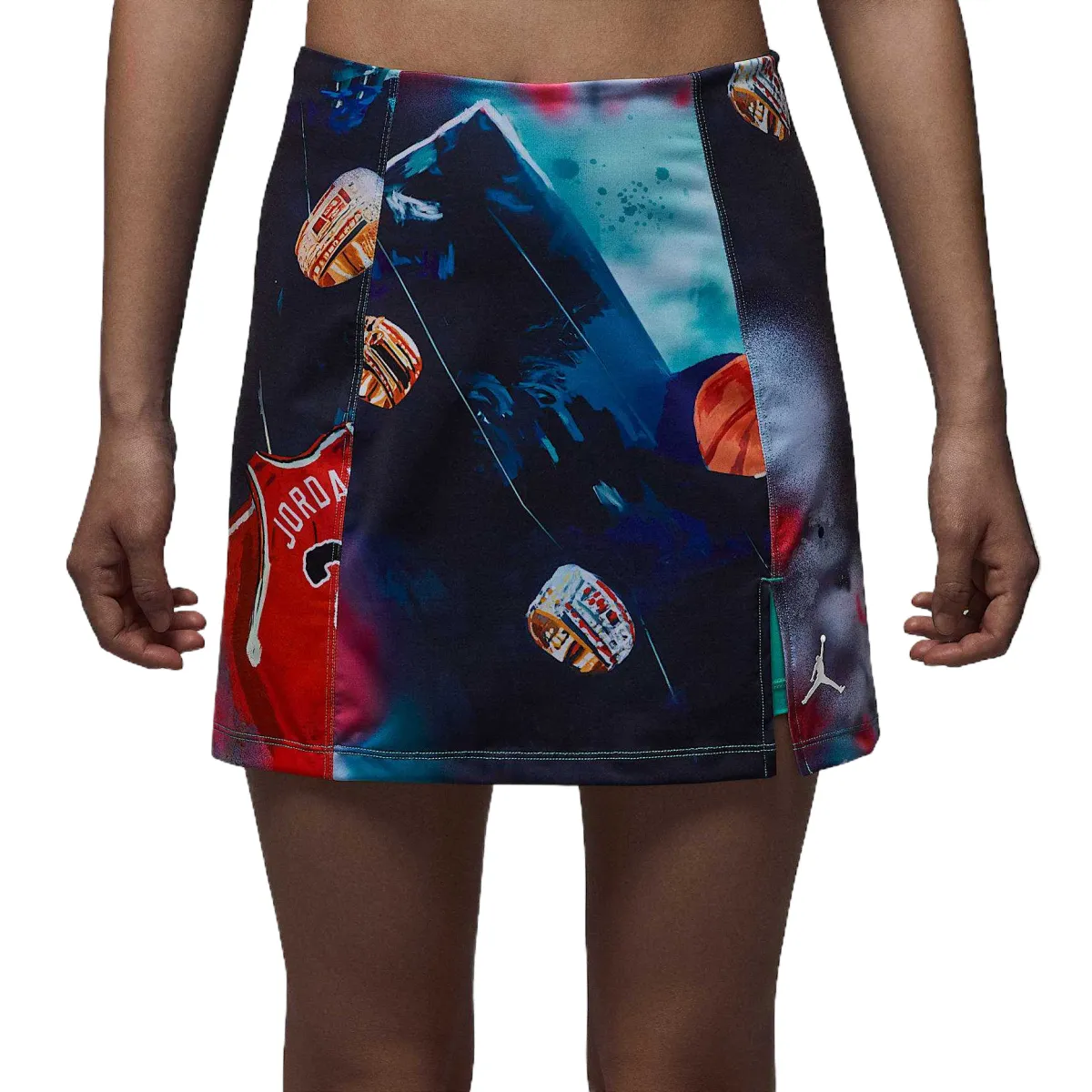 Jordan Apparel Casual Short Skirts Women's Black