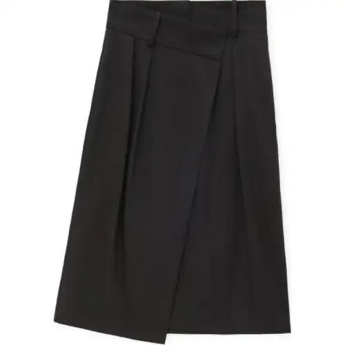 LOEWE Asymmetric High Waisted Wrap Skirt