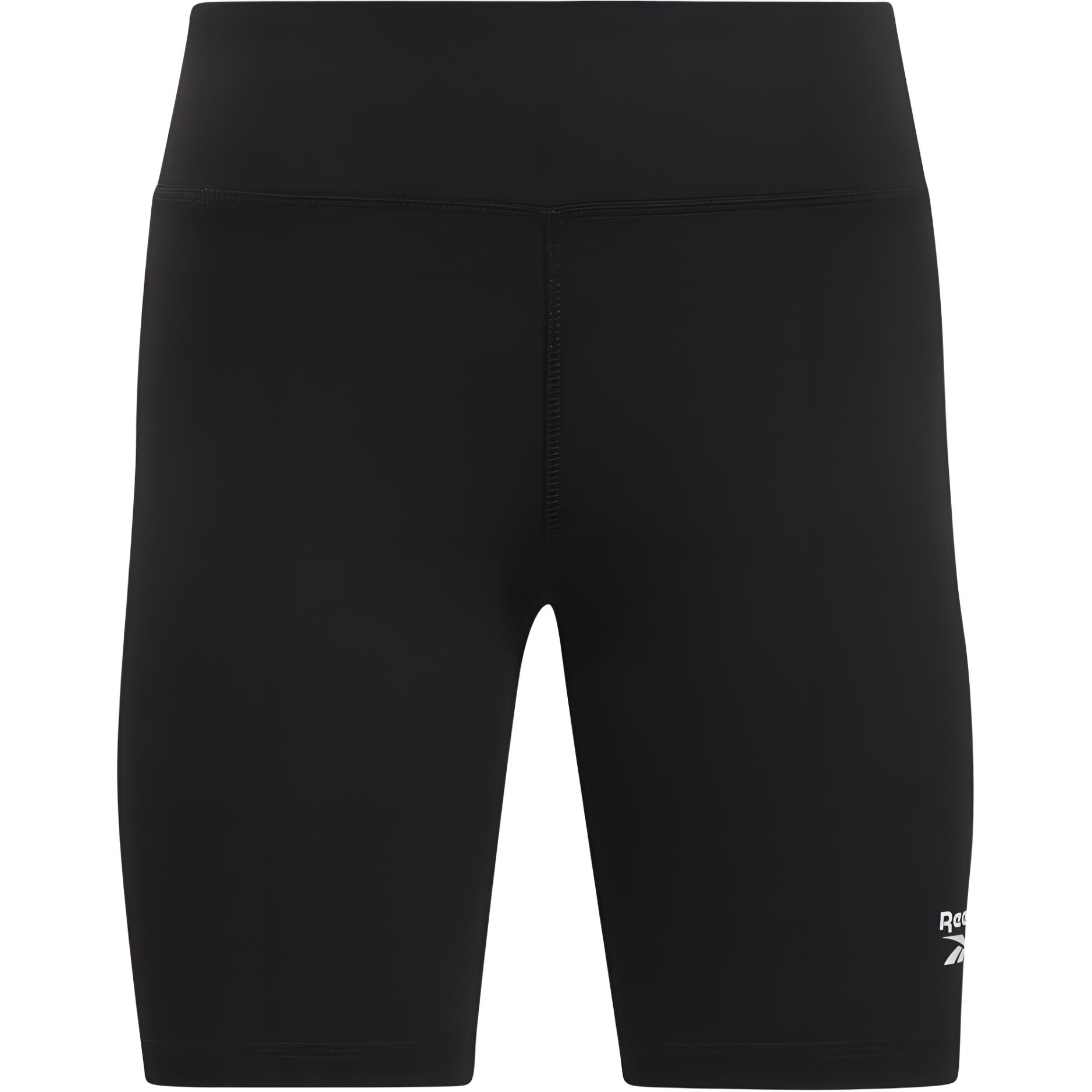 Reebok Identity Small Logo Cotton Bike Short Sports Shorts Women's Black