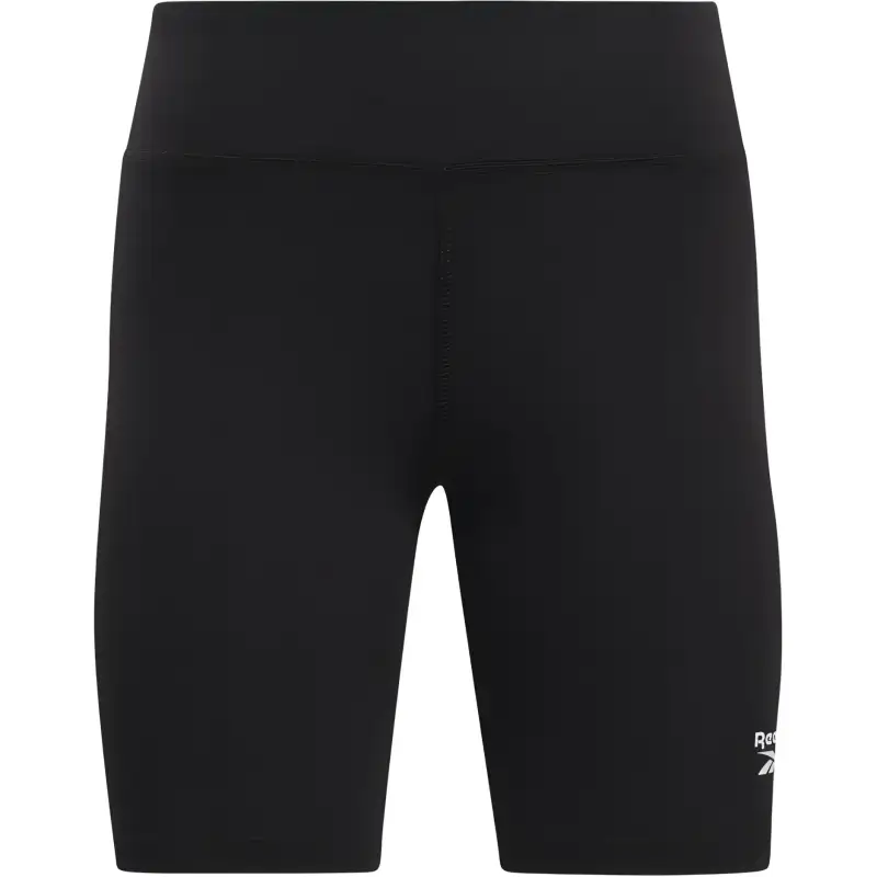 Reebok Identity Small Logo Cotton Bike Short Sports Shorts Women's Black