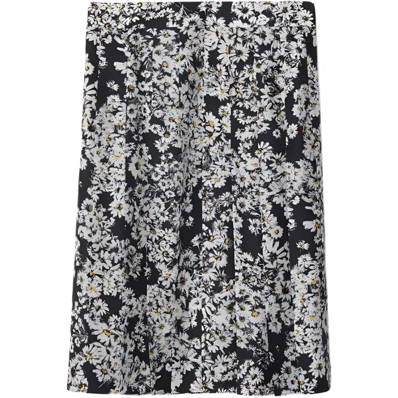 Burberry Casual Long Skirt Women's Black