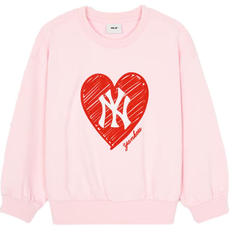 Детское худи MLB MLB KIDS Heart (розовое)