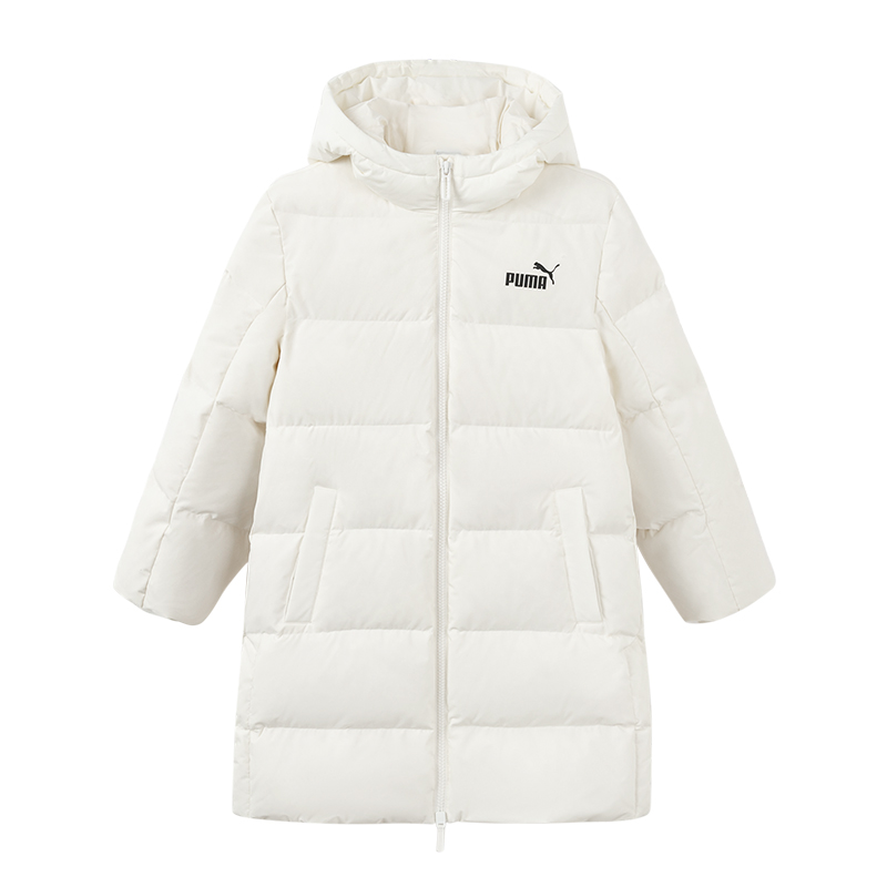 Детский пуховик PUMA Sportstyle Long (белый)
