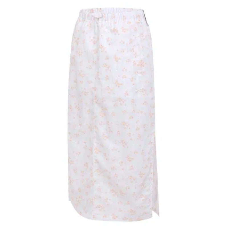 Nike SS25 Casual Long Skirt Women's White