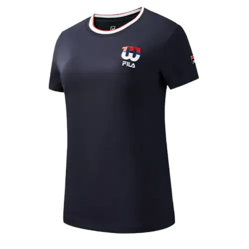 FILA x Wilson Athletics Tennis Top Women's Dark Blue RD