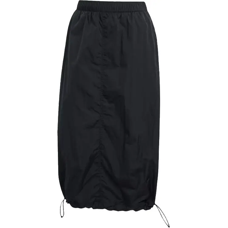 Adidas Originals SS25 Casual Long Skirt Women's Black