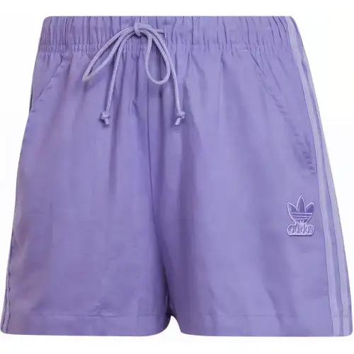 Adidas Originals Linen Shorts Sports Shorts Women's Purple