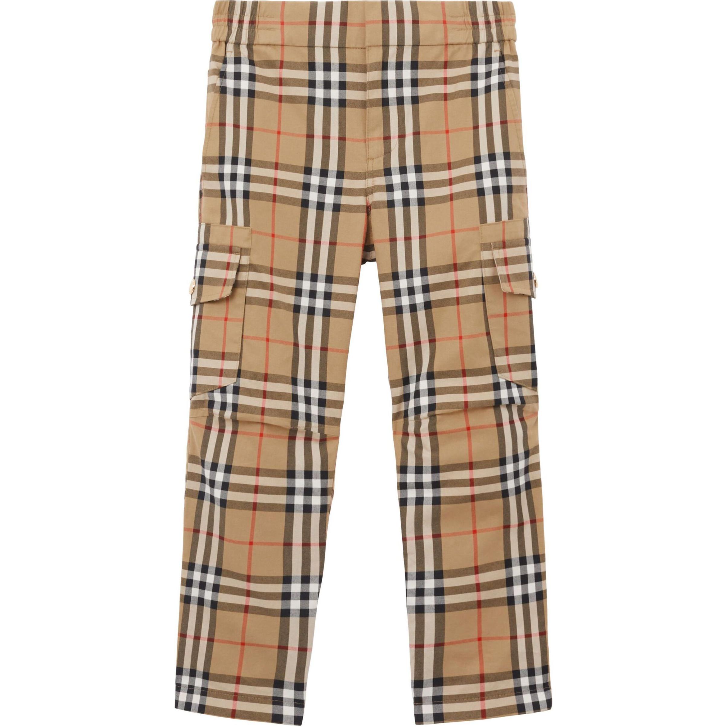 Штаны Burberry (бежевые)