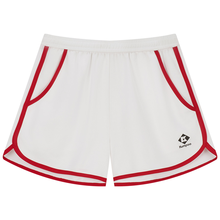 KUMPOO Sports Shorts Women’s White