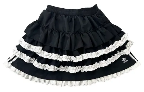 Adidas Originals Adicolor Casual Short Skirts Women's Black