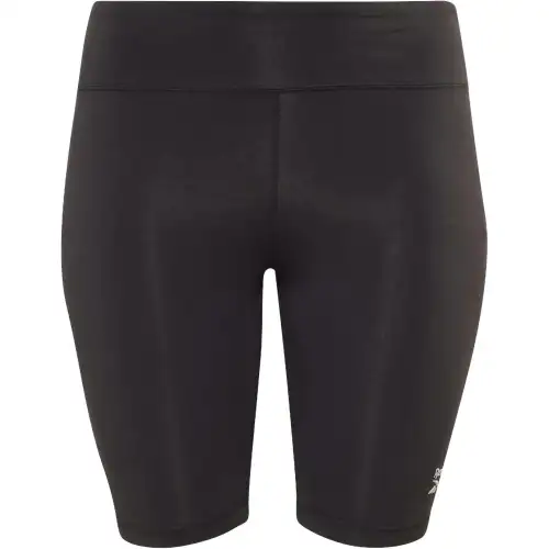 Reebok Identity Fitted Logo Sports Shorts Women's Black