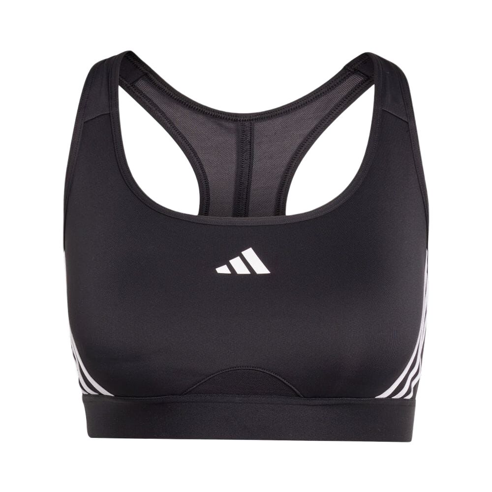 Adidas Free Shipping With AdiClub Powerreact Training Medium Support Hyperglam Bra