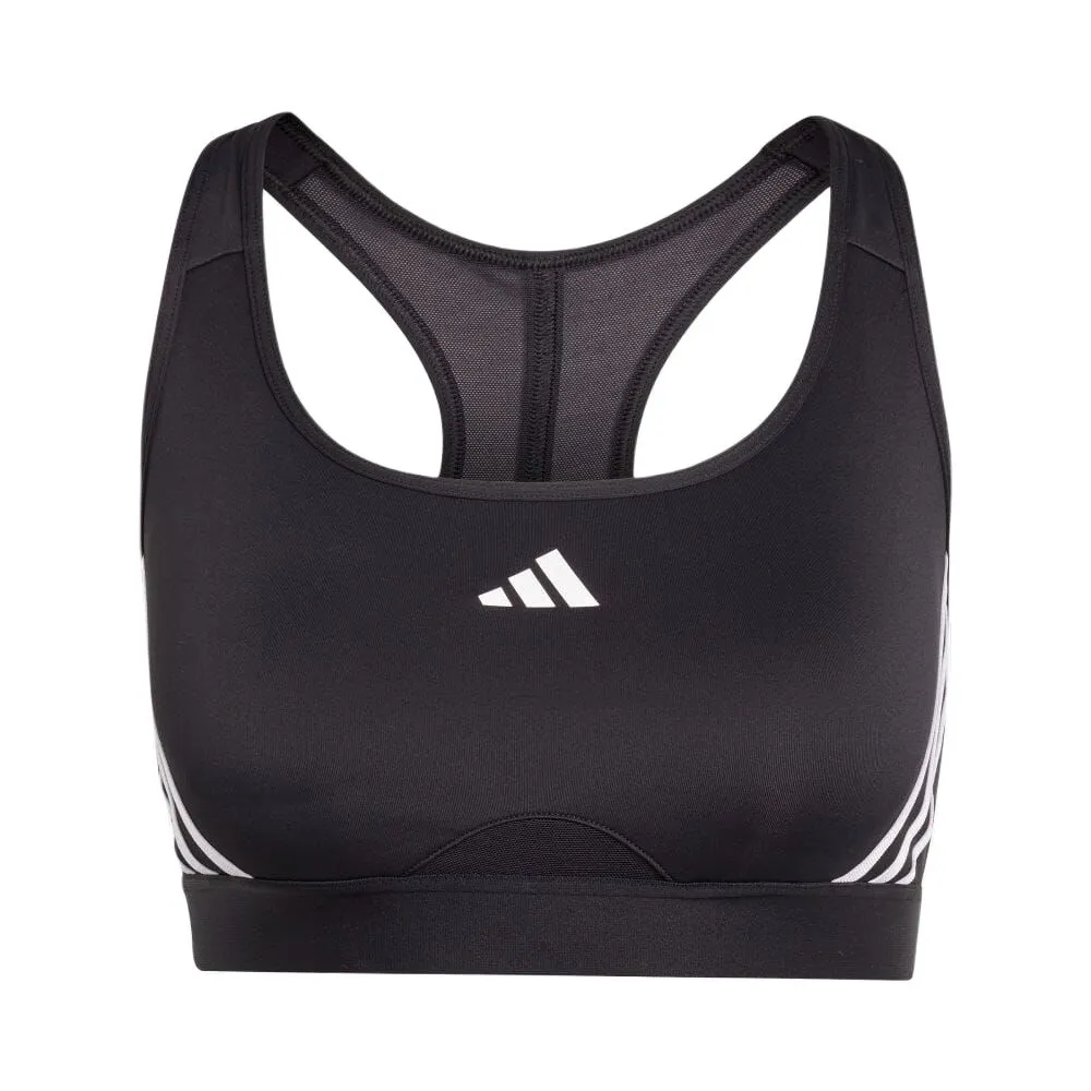 Adidas Free Shipping With AdiClub Powerreact Training Medium Support Hyperglam Bra