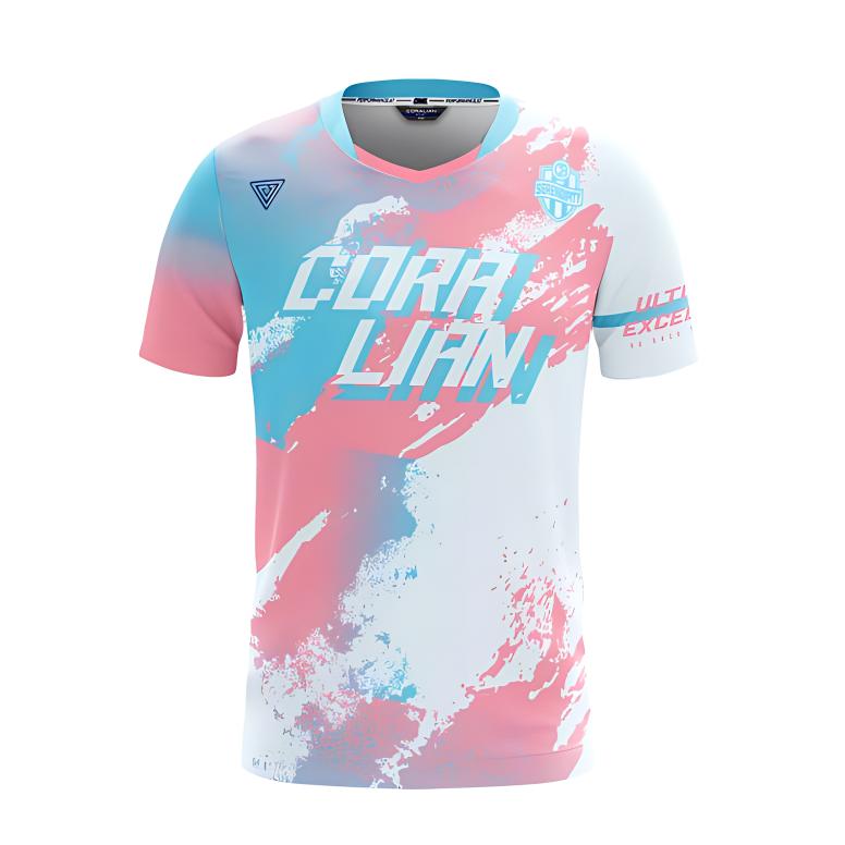 CORALIAN Badminton Jersey Women’s Pink Blue