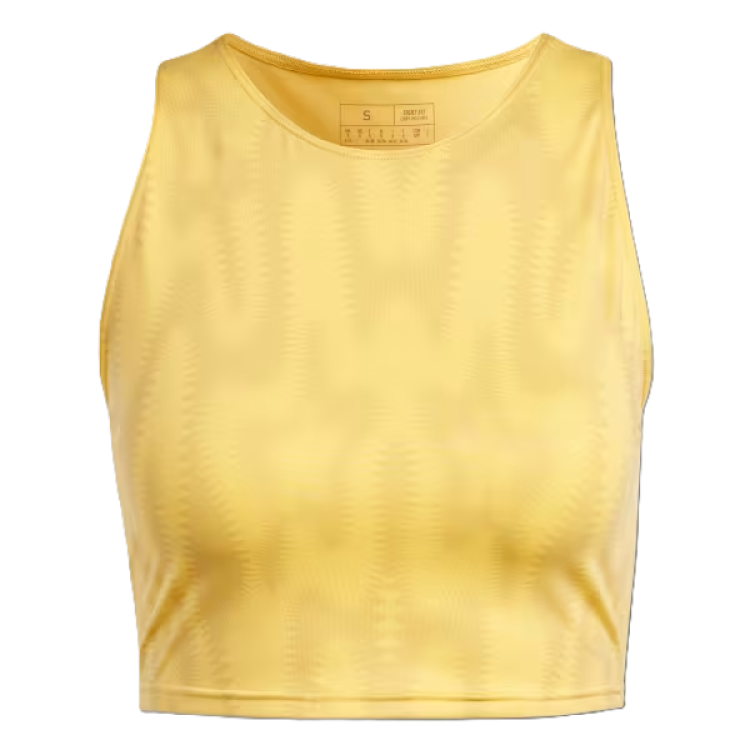 Adidas YOGA STUDIO PRINTED TANK TOP Sport Vests Women's Yellow