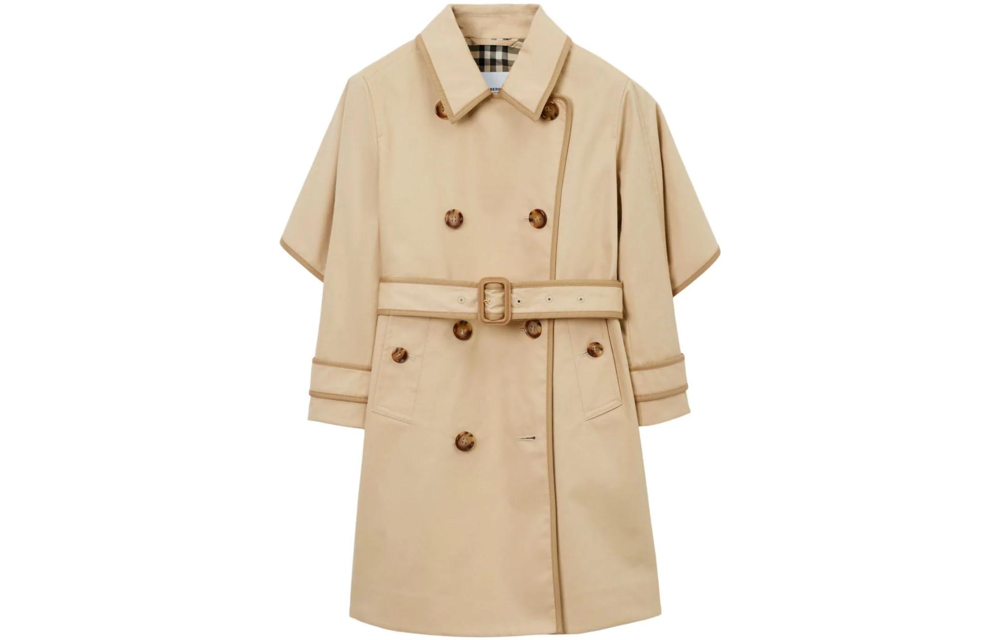 Пальто Burberry (нежно-белое)