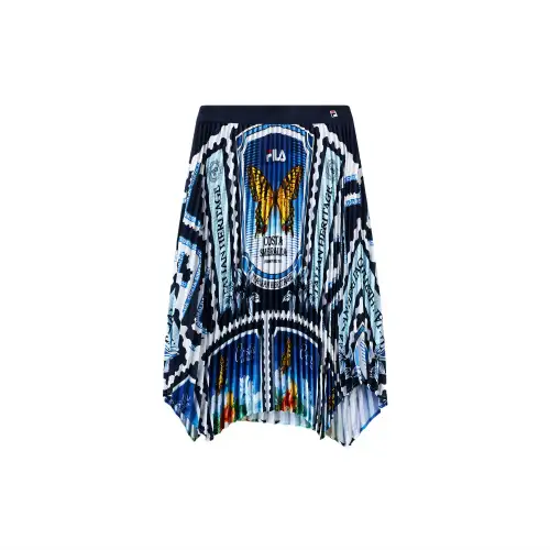 FILA Casual Long Skirt Women's All Over Print