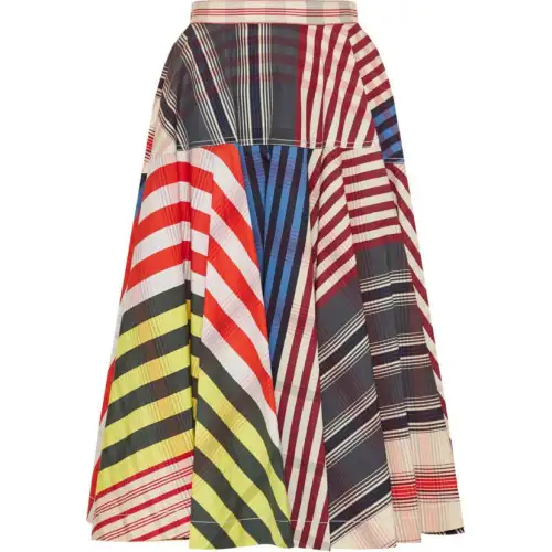 Bottega Veneta Casual Long Skirt Women's Multicolor