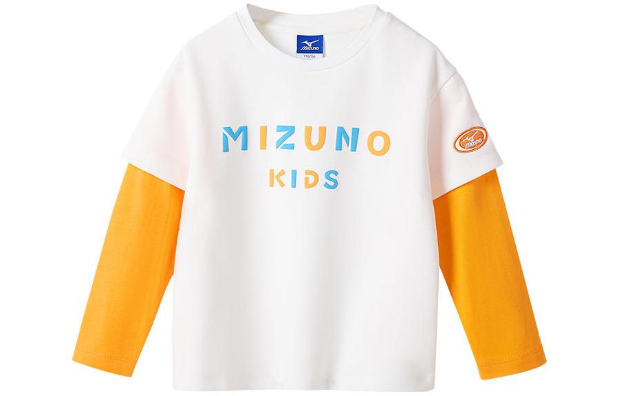 Детский лонгслив Mizuno (синий)