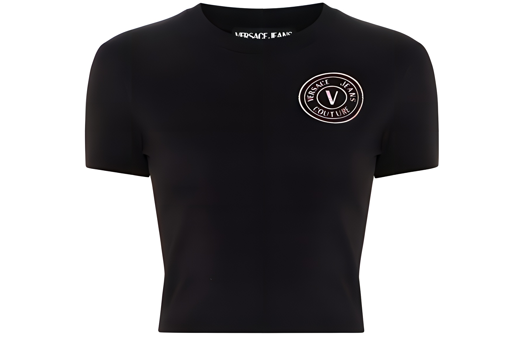 Женская футболка Versace JEANS COUTURE (черная)