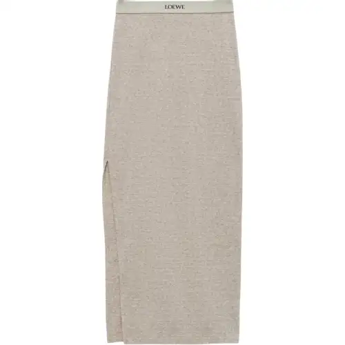 LOEWE Skirt 'Beige Melange'