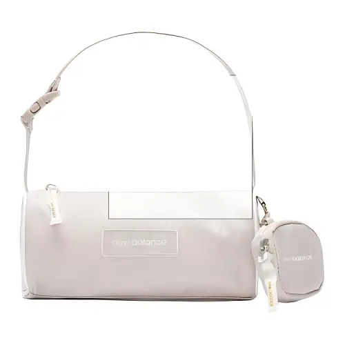 New Balance Polyester Shoulder Bag, Crossbody Bag, Handbag Mini Unisex Cream