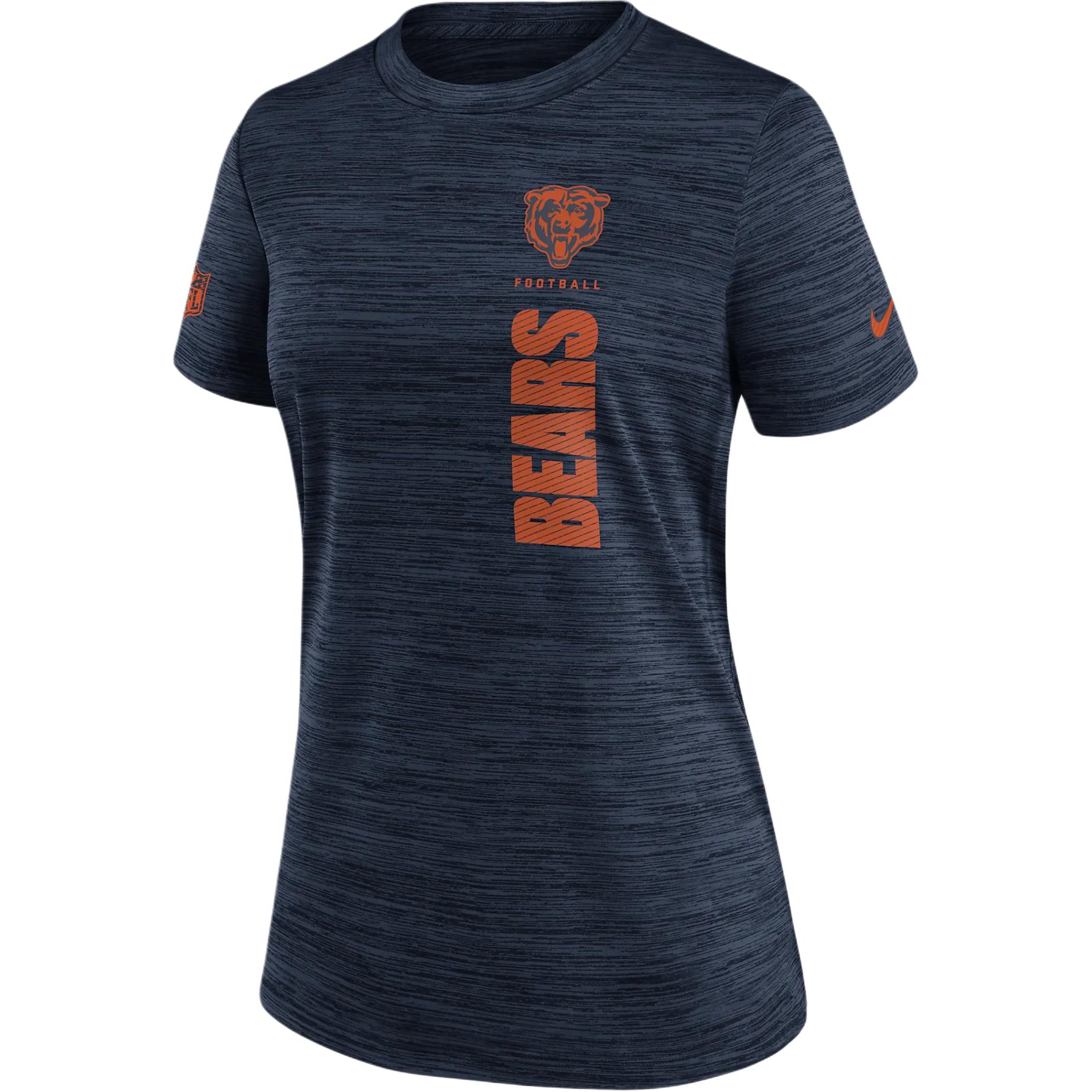 Nike Chicago Bears Velocity Women's Nike Dri FIT Nfl T Shirt