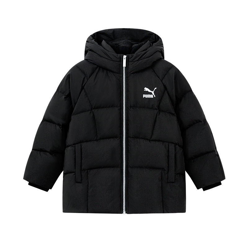 Детское пальто PUMA PUMA Sportstyle WISETHERMA DOWN COAT B (черное)