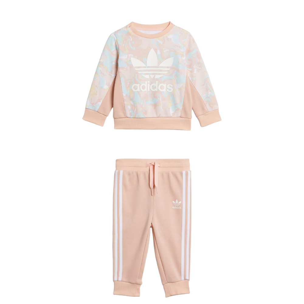 Женский костюм adidas originals Crew Set (розовый)
