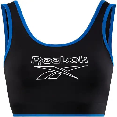 Reebok Identity Cotton Bralette Sports Underwear Women's Black