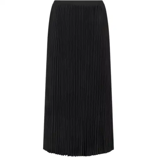 DIOR FW24 Casual Long Skirt Women's Black
