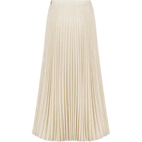 DIOR SS25 Casual Long Skirt Women's Beige