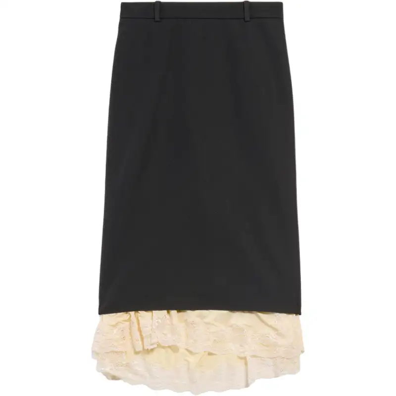 Balenciaga Lingerie Tailored Skirt