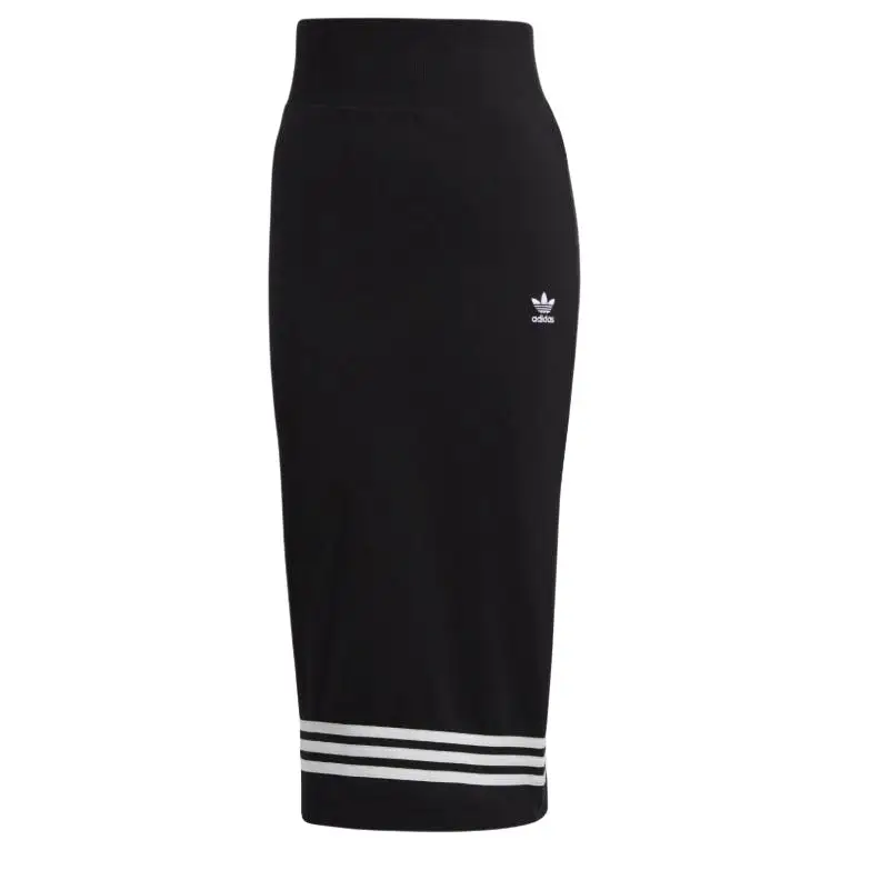 Adidas Originals Casual Long Skirt Women's Black
