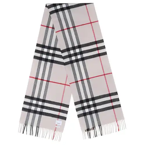 Burberry Check Cashmere Scarf