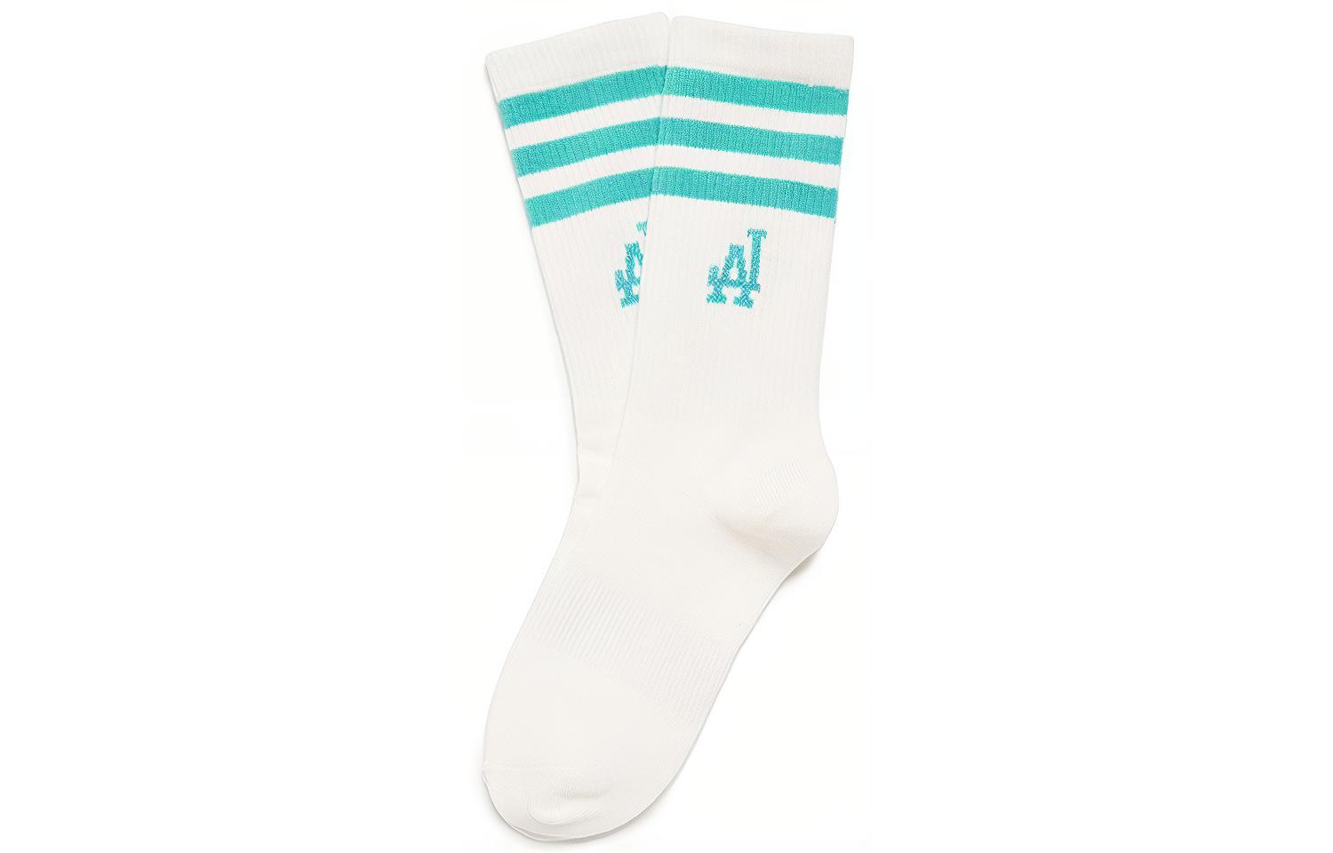 Детские носки MLB Logo Stripe (мятные)