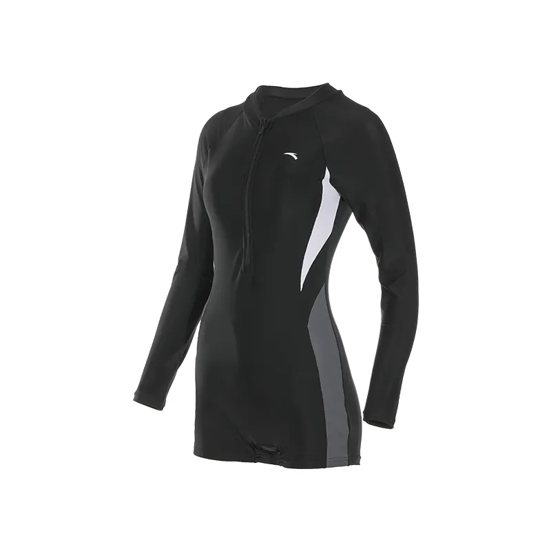 Anta One piece Swimsuit Women's Black Swimsuit
