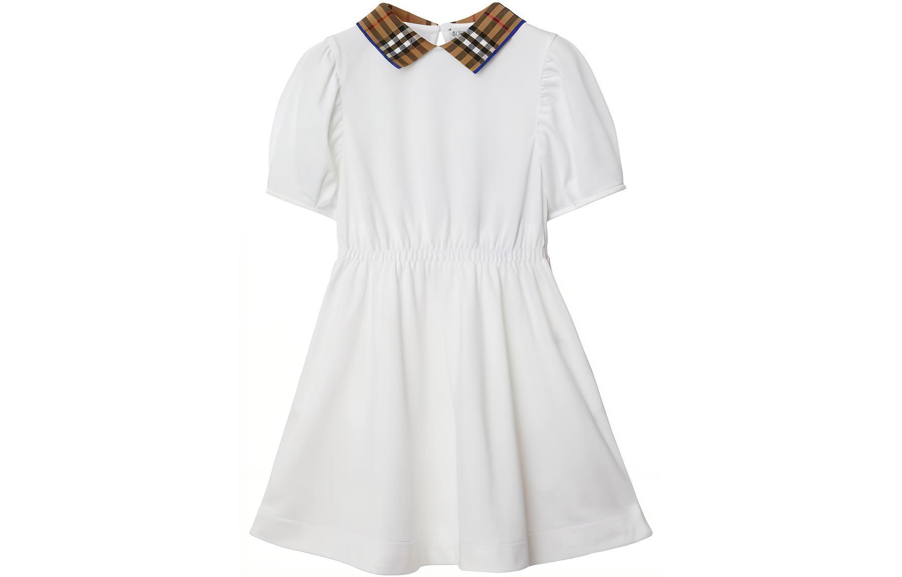 Детское платье Burberry Dress (белое)