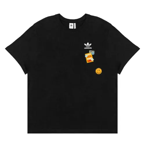 Adidas Originals B+F TREFOIL T Shirt Men's Black