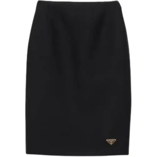 PRADA Tricotine Skirt