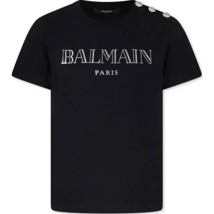 Футболка BALMAIN BALMAINT Logo (черная)