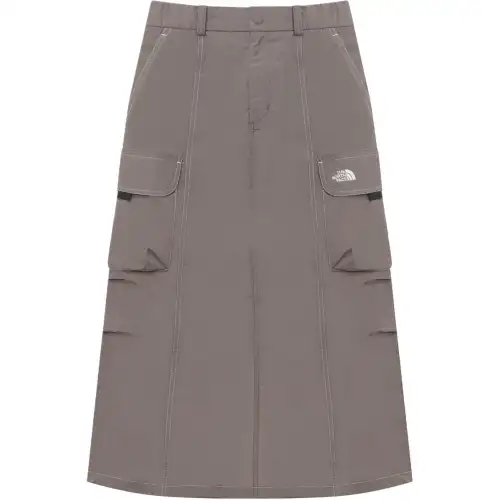 THE NORTH FACE Casual Long Skirt Women's Brown