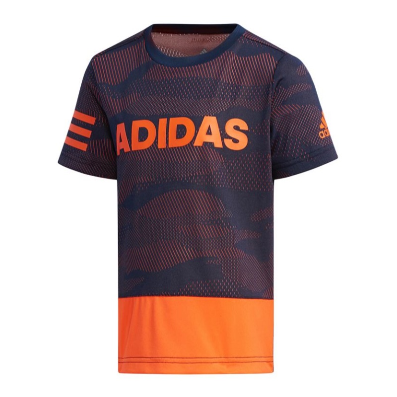 Мужские футболка adidas (оранжевый)