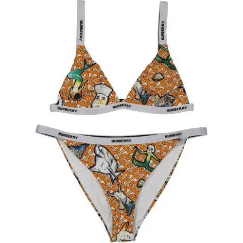 Burberry FW23 Bikini Women's Orange